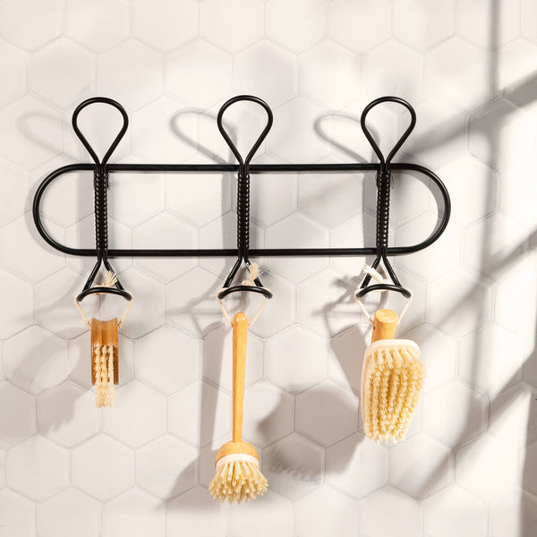 GANCHO DECORATIVO TRIO NÓ 48 CM